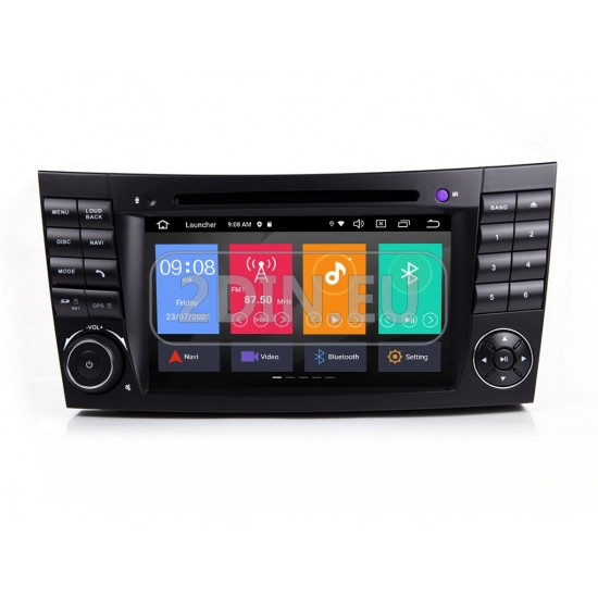MERCEDES E-Class W211, CLS W219 - МУЛТИМЕДИЯ / Навигация Android CPU:8-Core, RAM:4Gb DVD + DSP + CARPLAY + ANDROID AUTO + SIM